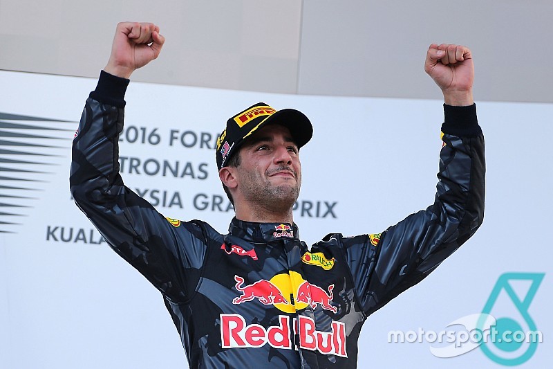 Sieger Daniel Ricciardo, Red Bull Racing