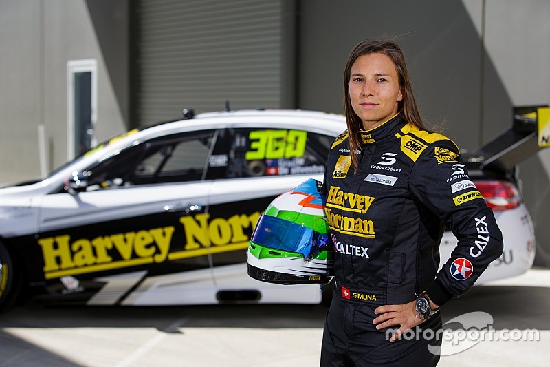Simona De Silvestro parée pour sa nouvelle vie en Supercars