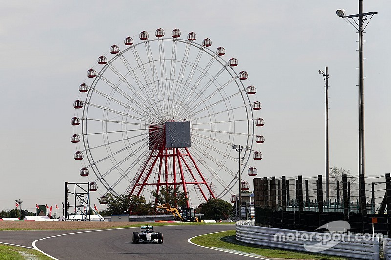 日本大奖赛FP1:罗斯伯格轻松设下标杆,红牛有所保留
