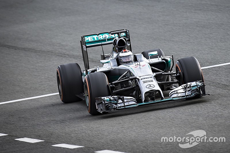 Photos - Le test de Jorge Lorenzo avec Mercedes F1