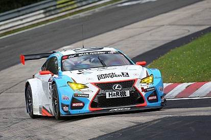 La nouvelle Lexus RC F GT3 en piste ce week-end sur la Nordschleife
