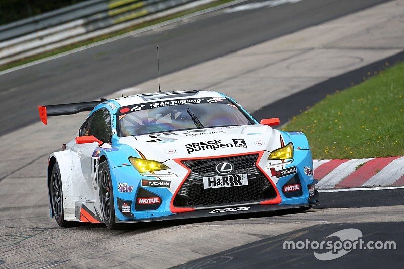 La nouvelle Lexus RC F GT3 en piste ce week-end sur la Nordschleife