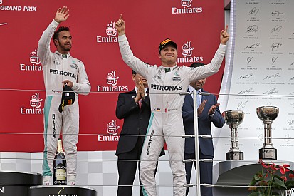 Mercedes se consagró tricampeón del mundo de constructores