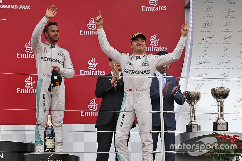Mercedes se consagró tricampeón del mundo de constructores