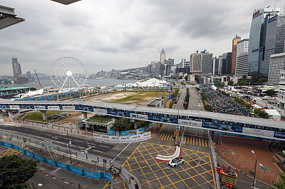 La parrilla de salida para el ePrix de Hong Kong