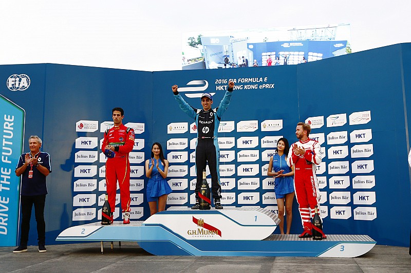 香港ePrix:布耶米乱中取胜,迪格拉西第19位发车第2名完赛
