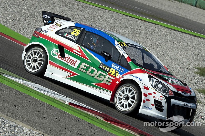 Gigi Galli e la Kia Rio al via anche del World RX di Germania