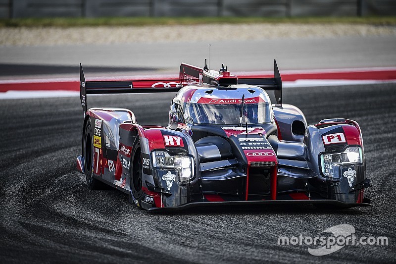 WEC富士フリー走行1回目:アウディ7号車が首位。サラザンが駆るトヨタ6号車は0.5秒差で2位