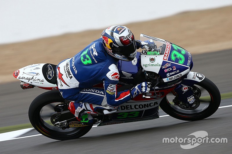 Moto3日本GP:FP2 バスティアニーニがトップタイム。尾野は2番手も転倒