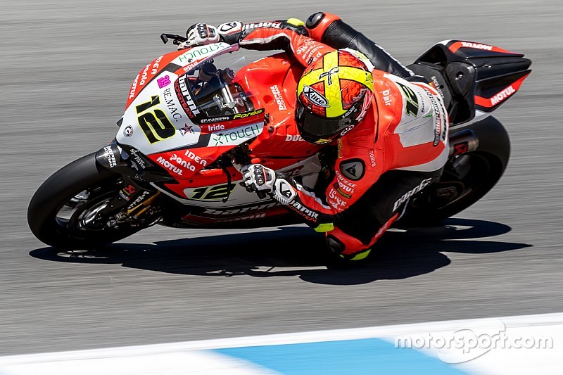 Jerez, Libere 1: Forés sorprende tutti. Hayden 2°, poi Chaz Davies