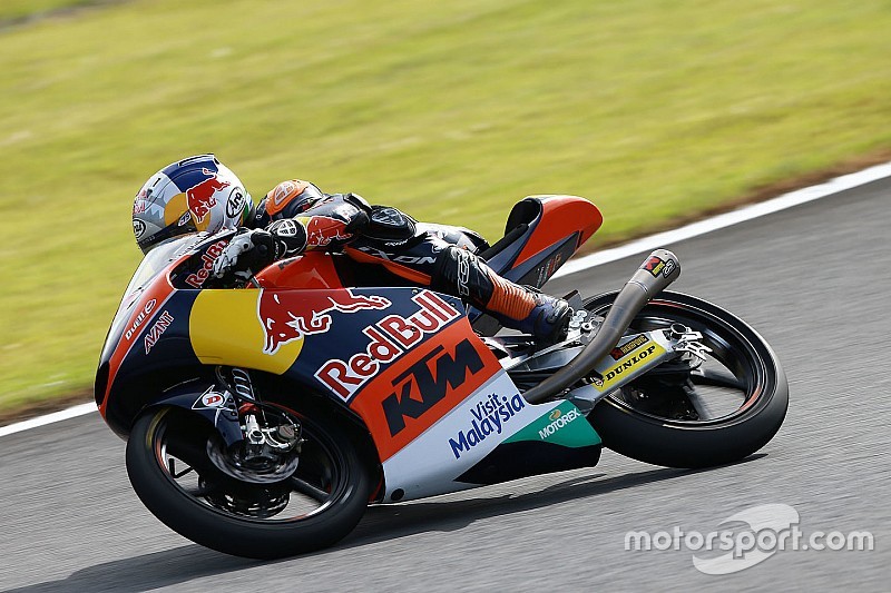 Moto3日本GP:FP3 今季王者ビンダーが首位。日本勢は鈴木が10番手でトップ