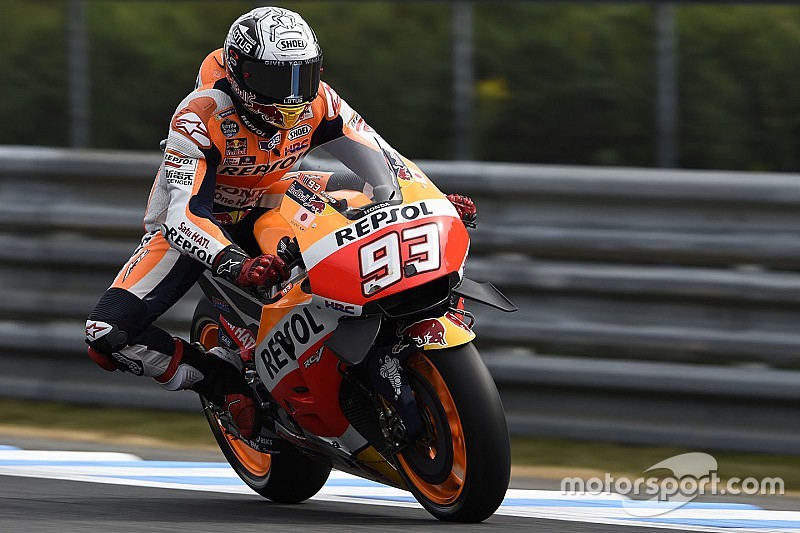 MotoGP日本GP:FP3 トップタイムはマルケス。ロレンソは激しく転倒喫す