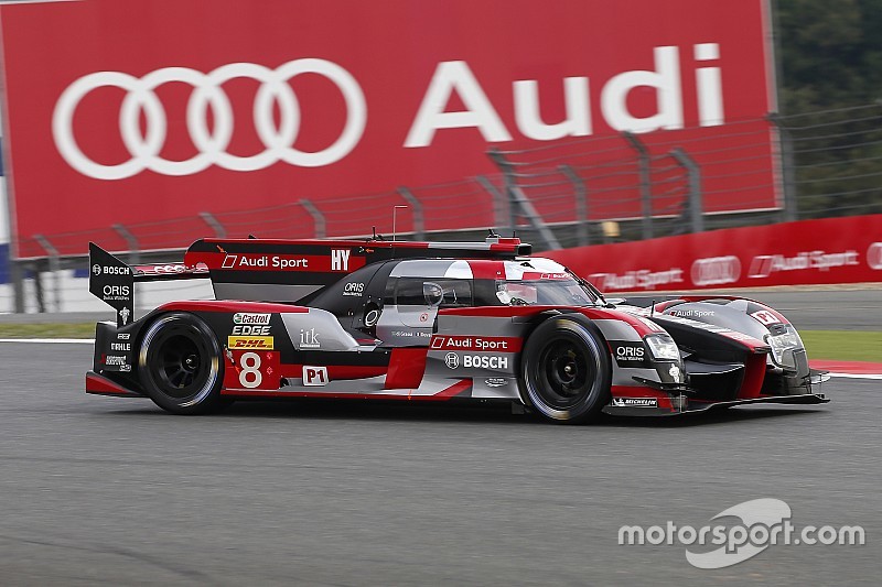 #8 Audi Sport Team Joest Audi R18 e-tron quattro: Lucas di Grassi, Loic Duval, Oliver Jarvis