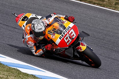 Márquez admite que se contenta com pódio em Motegi