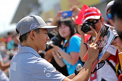 Aktivitas Rio Haryanto di GP Jepang