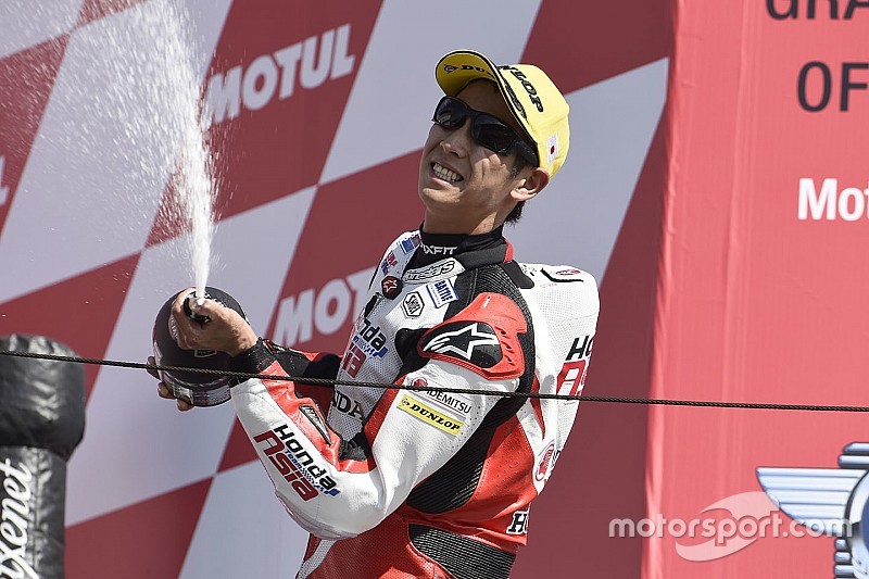 尾野弘樹、最低重量違反で失格「次のレースで再び表彰台を」:Moto3日本GP