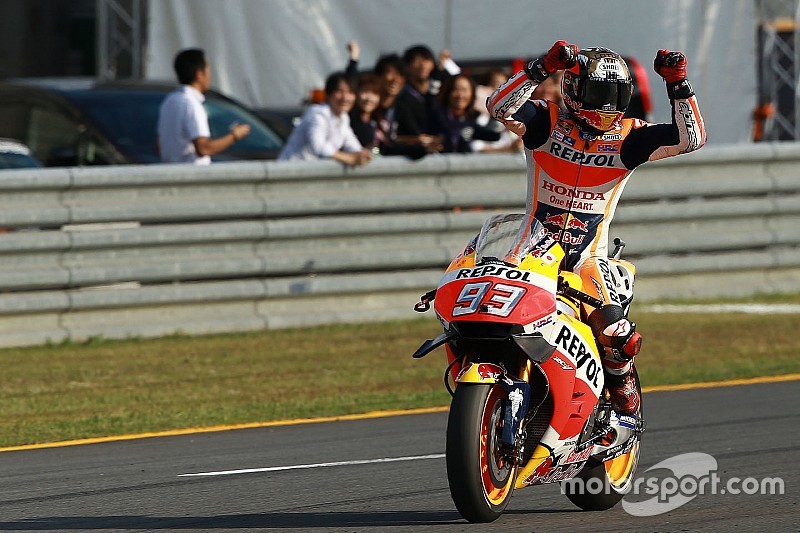 Marc Marquez ganador de la carrera, Repsol Honda Team