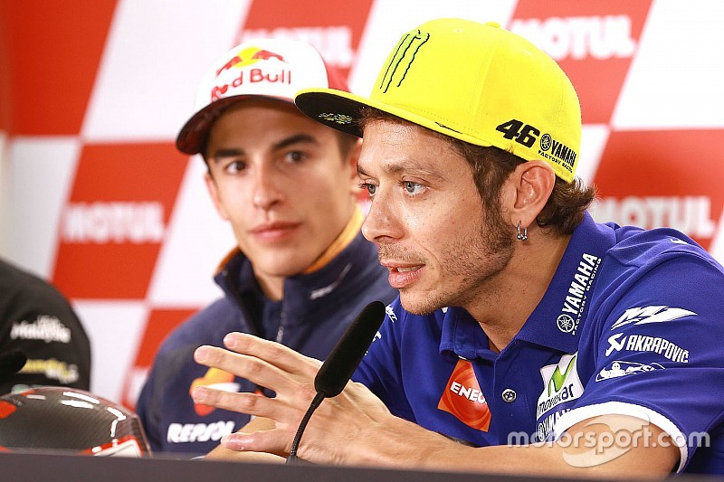 Valentino Rossi, Yamaha Factory Racing, Marc Marquez, Repsol Honda Team