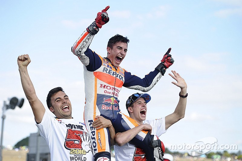 Le vainqueur Marc Marquez, Repsol Honda Team