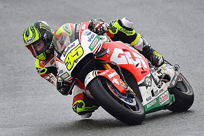 MotoGP Phillip Island: Crutchlow bei verregnetem Trainingsauftakt vorn
