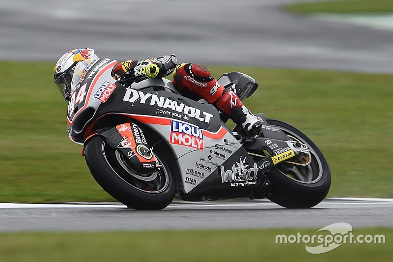 Phillip Island, Libere 1: Jonas Folger svetta sotto al diluvio