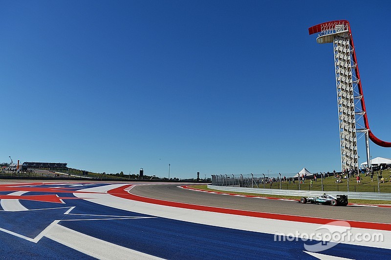 GP Amerika Serikat: Rosberg teratas di FP2, Ricciardo pisah dua mobil Mercedes