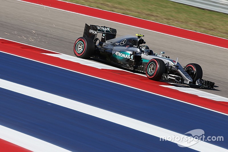 F1アメリカGP FP2:ロズベルグがトップタイム。2番手リカルドがメルセデス勢の間に分け入る