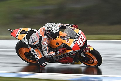 MotoGP Australia: Marquez tercepat di FP3, Rossi-Lorenzo ke Q1