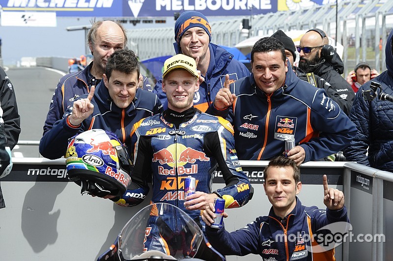 Pole position for Brad Binder, Red Bull KTM Ajo, KTM