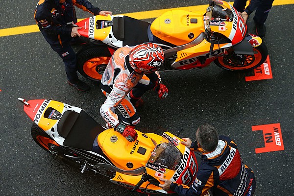 Márquez teste le changement de moto version 2017