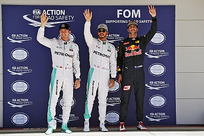 GP Amerika Serikat: Kalahkan Rosberg, Hamilton rebut pole perdana di Austin