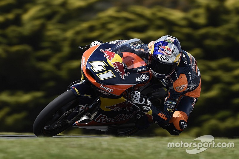 Moto3 Australia: Binder menangi balapan yang dipenuhi insiden kecelakaan