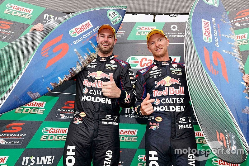 Winners Shane van Gisbergen, Alexandre Prémat, Triple Eight Race Engineering Holden