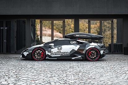 Vidéo - Une Lamborghini au look très hivernal !