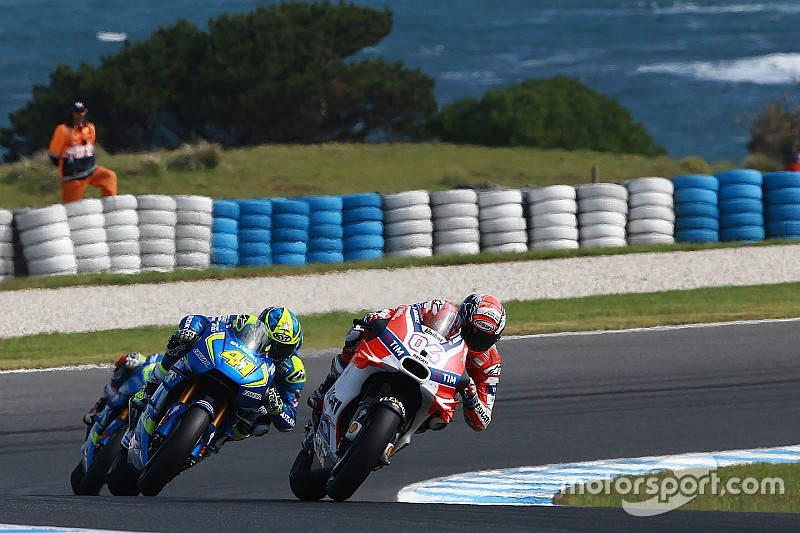 Dovizioso efface les mauvais souvenirs en luttant pour le podium