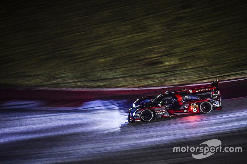 #8 Audi Sport Team Joest Audi R18 e-tron quattro: Lucas di Grassi, Loic Duval, Oliver Jarvis