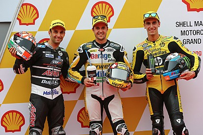 Zarco, Lüthi, Rins : trois hommes pour un titre