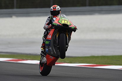 Sensazioni positive in casa Aprilia dopo la prima giornata di prove
