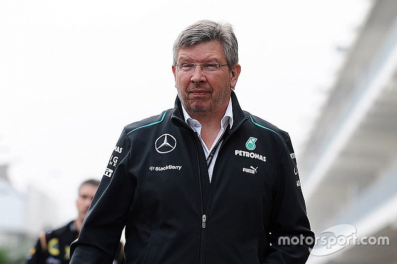 Ross Brawn, chefe da equipe Mercedes AMG F1