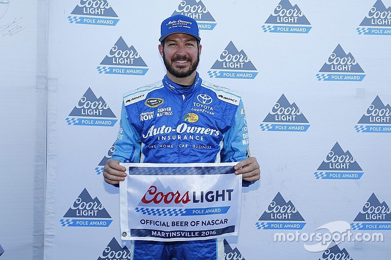 Polesitter Martin Truex Jr., Furniture Row Racing Toyota