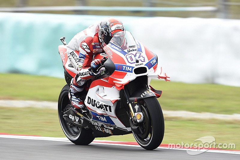 MotoGPマレーシアGP予選:雨の予選でドヴィツィオーゾがポール。マルケスはフロントローを逃す
