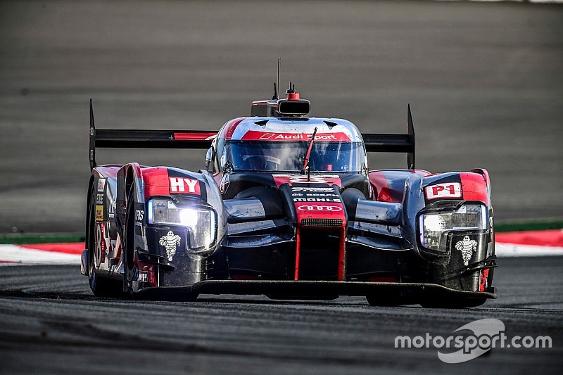 #8 Audi Sport Team Joest Audi R18: Lucas di Grassi, Loic Duval, Oliver Jarvis