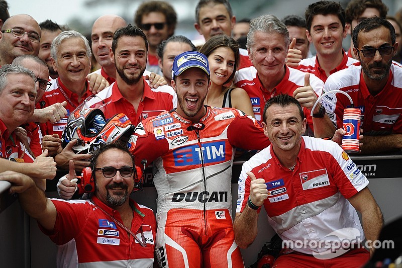 Le poleman Andrea Dovizioso, Ducati Team