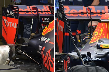 Tech analyse: Verstappen en Ricciardo verschillen van mening over Monkey Seat