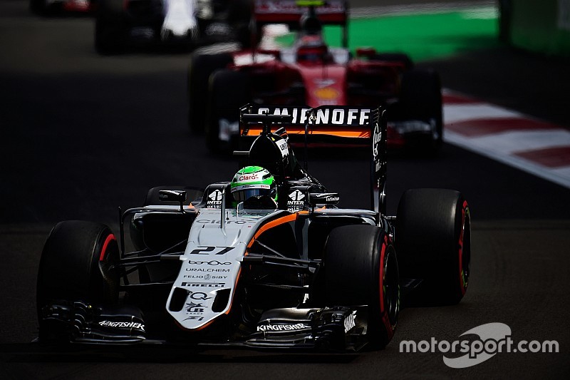Hulkenberg sobre Kimi: "se me cerró"