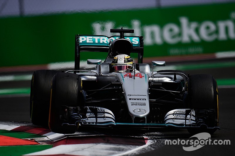 Mercedes nam risico met ophanging van Hamilton na flatspot