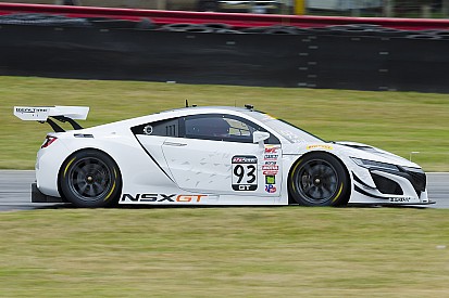 Peter Kox racet met Acura NSX GT3 in Pirelli World Challenge