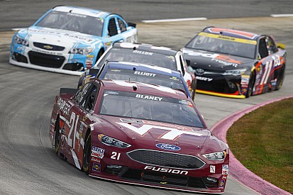 Ryan Blaney fue el más rápido en la práctica matutina del sábado
