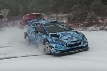 M-Sport prova la nuova Fiesta WRC 2017 sotto la neve a Monte-Carlo