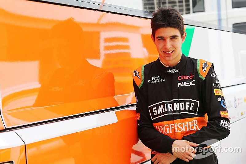 Esteban Ocon, Sahara Force India F1 Team Piloto de pruebas